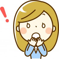 はっとするスタッフ